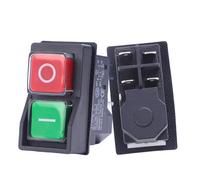 OOLA.DETAL 4/5Pin Electromagnetic Push Button Switches Starter Machine Tool Equipment Waterproof Switches Starter