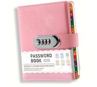 OOLA.DETAL B6 Password Notebook Diary Memo Book With URL And Phone Book For Secure Memo Writing And Management