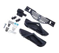 OOLA.DETAL Foldable Armrest Motorcycle Seat Armrest for Electric Vehicle Scooter Passenger Handle Metal Handrail