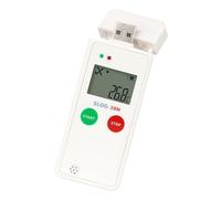 OOLA.DETAL High Accuracy Temperature Humidity Data Logger with LCD Display Alarm Function for Warehouse Cold Chain