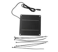 OOLA.DETAL High Efficiency 4W 12V Solar Panel with 5521 Port for Outdoor Lighting and Small Home Systems with ABS