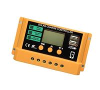OOLA.DETAL Intelligent LCD Display Solars Panel Battery Regulator 12V 24V 20A Portable Accessory for Efficients Energy