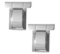 OOLA.DETAL Italian Module Watch Band Link Connector Stainless Steel Texture Jewelry Accessories Suitable for Watch