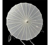 OOLA.DETAL LED Light Umbrella With Elegant Tassels For Photography Wedding Stage Decoration Portable Silk Fabric