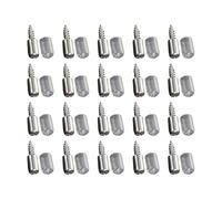 OOLA.DETAL Not Drill Auto Tapping Shelf Brackets with Adhesive Collar Simple Operate for Secure Closet Organizers &