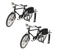 OOLA.DETAL Puzzle Postal Bicycles Alloy Miniature Retro Display Model For Collectors And Home Decor