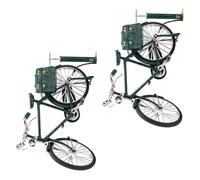 OOLA.DETAL Puzzle Postal Bicycles Alloy Miniature Retro Display Model For Collectors And Home Decor
