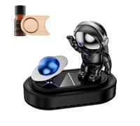 OOLA.DETAL Solar Power Astronaut Air Freshener Decoration Essential Oil Diffuser Car Ornament Fragrances Dispenser
