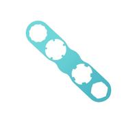 OOLA.DETAL TC4 Alloy Bicycles Pedal Wrench 4 Position Hole Light Weight Disassembly Tool for Cycling Maintenance and