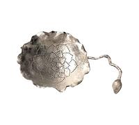 OOLA.DETAL Tea Filter Tea Strainer Tin Tea-Mesh Infuser Tea Sifter Frog-Shape Tea Ceremony Utensils Tea Flour