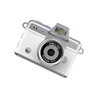 OOLA.DETAL Tiny Thumb Size Digital Camera Extreme Thin 25g Transportable Keychain Shih tzus Pocket Storage and Mobile