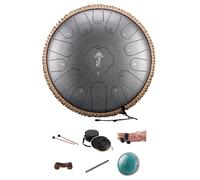 OOLA.DETAL Tongue Drum 13 Inches 15 Notes, Hand Pan Drums for Adults 440hz, C Leading Steelpan Musical Instrument with