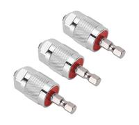 OOLA.DETAL Universally 3 Jaw Chucks Adapter Extension for Electric Drills Screwdriver and Grinders Featuring Hexagonal