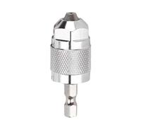 OOLA.DETAL Universally 3 Jaw Chucks Adapter Extension for Electric Drills Screwdriver and Grinders Featuring Hexagonal