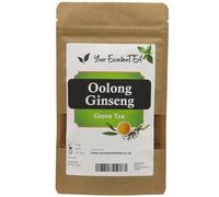 Oolong Ginseng (100g) Chinese Leaf Green Tea China Fujian Yan-Shi (rock) Mellow Rich Unique Appearance Unfurling Tightly Rolled Pebbles Refreshing, Packed in a Resealable Pouch to Preserve Freshness
