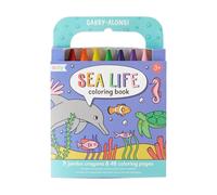 Ooly Carry Along Crayon & Colouring Book Set Sea Life Ooly Multicolor