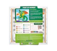 OOLY, Colorific Canvas Paint by Number Kit - Magic Unicorn