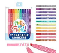 OOLY Make No Mistake Erasable Markers, Set of 12