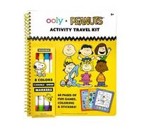Ooly X Peanuts: Activity Travel Kit & 4 Double-Ended Markers