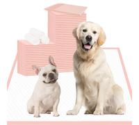 Oomicat XXL Dog Pads Extra Large, 35 Count Pet Pee Pads Jumbo, 36" × 36" Puppy Pads Pink｜Disposable Training Pads, Super Absorbent & Leak-Proof & Quick Drying Potty Pads for Doggy