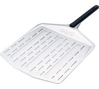 OONI 12" Perforated Pizza Peel, Silver/Grey,Black