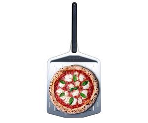 Ooni 14” Perforated Pizza Peel - 14 Inch Aluminium Peel, Pizza Spatula Paddle, Lightweight Turning Peel with Long Handle