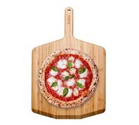 Ooni 16” Bamboo Pizza Peel - Wooden Pizza Peel 16 Inch, Pizza Spatula Paddle, Pizza Cutting Board, Wood Pizza Turning Peel, Pizza Oven Accessories, Pizza Tools, Pizza Peel Wood, Pizza Board