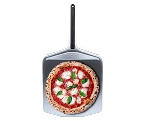 Ooni 16” Metal Pizza Peel - Aluminium Peel 16 Inch, Pizza Paddle, Lightweight Turning Peel with Long Handle, Pizza Oven Accessories, Pizza Tools
