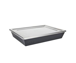 Ooni Detroit-Style Pizza Pan 32 x 24cm - Rectangular Deep Dish Pizza Pan with Lid, Non-Stick Aluminium Pan, Rectangle Baking Pan & Proofing Tray,(UU-P19700)