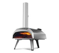 Ooni Karu 12 Multi-Fuel Outdoor Pizza Oven - Makes 12" Pizzas in 60 Seconds, Portable Wood and Gas Fired Oven with Pizza Stone, Reaches High Temperatures of 500°C