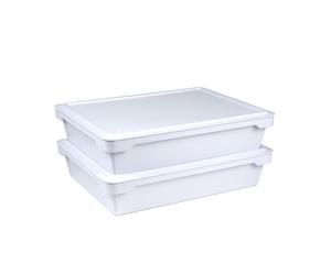 Ooni Pizza Dough Proofing Trays - Two Stackable Boxes, Fits 12 x 250g Dough Balls, Pizza Accessories, Dough Proofing Container Storage