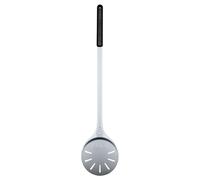 ooni Pizza Turning Peel - 7 Inch Aluminum Perforated Pizza Peel, Lightweight Metal Pizza Turner with Long Handle, Pizza Tools, Pizza Oven Accessories