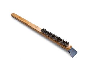 Ooni Wire Brush & Scraper - BBQ and Pizza Stone Cleaner, Grill Cleaner, Outdoor Cooking Tools, Barbecue Utensils