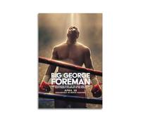 OONJGSNGABig George Foreman Poster Poster Wall Decor Movie Cool Wall Art Print Poster Vintage Art Cover Room Decor 12x18inch(30x45cm) Unframe-style