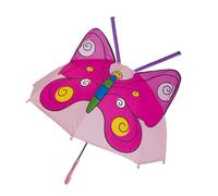 OonMan kids umbrella Children'S Umbrella Girl Kid Baby Long Handle Children'S Umbrella-Butterfly