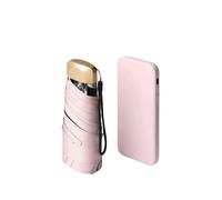 OonMan pocket umbrella Mini Sun Umbrella Small Pocket Umbrella Uv Protection Parasol-Light Pink