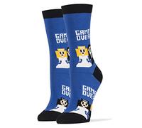 Oooh Yeah Women's Luxury Combed Cotton Crew Socks Funny Christmas-Game Over