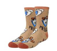 ooohyeah Kids Funny Saying Novelty Western Crew Socks, Silly Crazy Socks for Boys & Girls, Meowdy