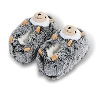ooohyeah Women’s Fuzzy Animal Slippers, Cute Funny Cozy Non-Slip House Slippers for Women, Biscuit the Hedge
