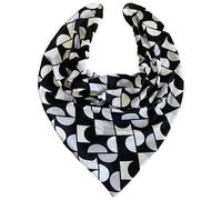 Oooly Dooly Bibs Adult Dribble Bib Bandana Special Needs 2 Pack 1 x Grey/White Clouds 1 x White/Black/Grey Abstract