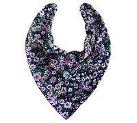 Oooly Dooly Bibs Adult Dribble Bib Bandana Special Needs 2 Pack 1 x Pretty Floral 1 x Pink/White Flowers