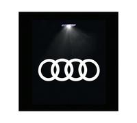 (OOOO) 2pcs Car Door LED Welcome Light for Audi A1 A3 A4 A5 A6 A7 A8 Q3 Q5 Q7 Q8 Laser Projector Logo Decor Lamp Auto Accessories