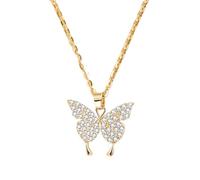 OOOVAVNE Trendy Pendant Necklace For Women's Stainless Steel Link Chain Wedding Jewelry Gift 1Pcs