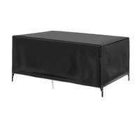 OOOXZO Rattan Garden Furniture Covers Waterproof 2 Chairs 1 Small Table 50x50x50cm/LxBxH Heavy Outdoor Table Cover, 600D Heavy Duty Anti-UV Windproof Furniture Cover