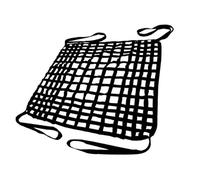 OOPDNEGAK Polyester Lifting Cargo Net - Flat Sling Hoisting Net, Lifting Net Straps, Cargo Net Hoist, Anti-Tear Strong Load-Bearing Safety Net, Truck Bed Cargo Net(1.5 X 1.5M/Mesh 10cm/Load 1t)