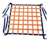 OOPDNEGAK Webbing Net Cargo Securing Net - Lashing Net For Boxes And Pallets, Lifting Net Straps, Flat Polyester Sling Lifting Nets, Safety Lifting Hanging Nets(4 X 4M/Mesh 20cm/Load 3.5t)