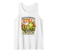 Oops But Somehow Still Alright Frog Mushroom Foragers Forest Tank Top