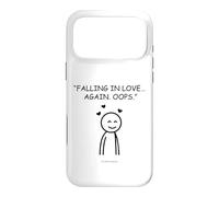 Oops Developing Affection Again Simple Character Case for iPhone 17 Pro Max