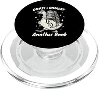 Oops! I Bought Another Book Funny Goose Reading Lover Humor PopSockets PopGrip for MagSafe