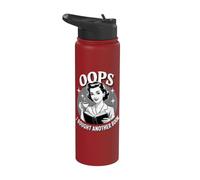 Oops I Bought Another Book Stainless Steel Insulated Water Bottle